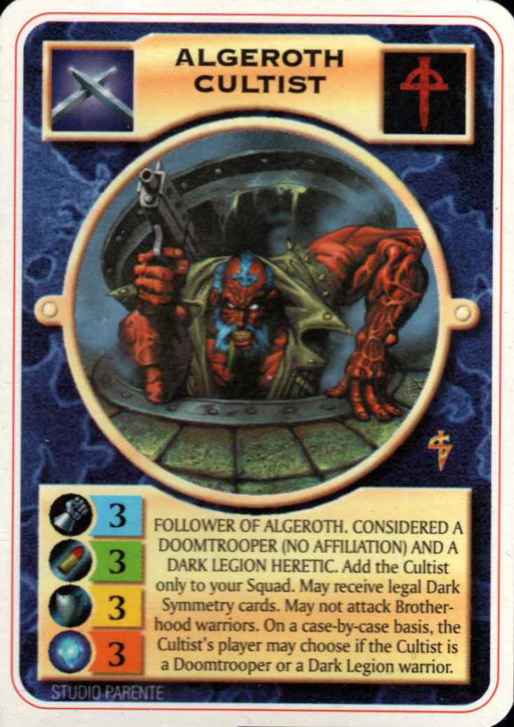 DOOMTROPER ALGEROTH CULTIST